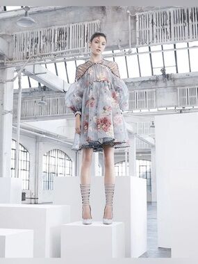 ✨Zimmermann Havoc Lattice Billow Dress Spring 2016✨
